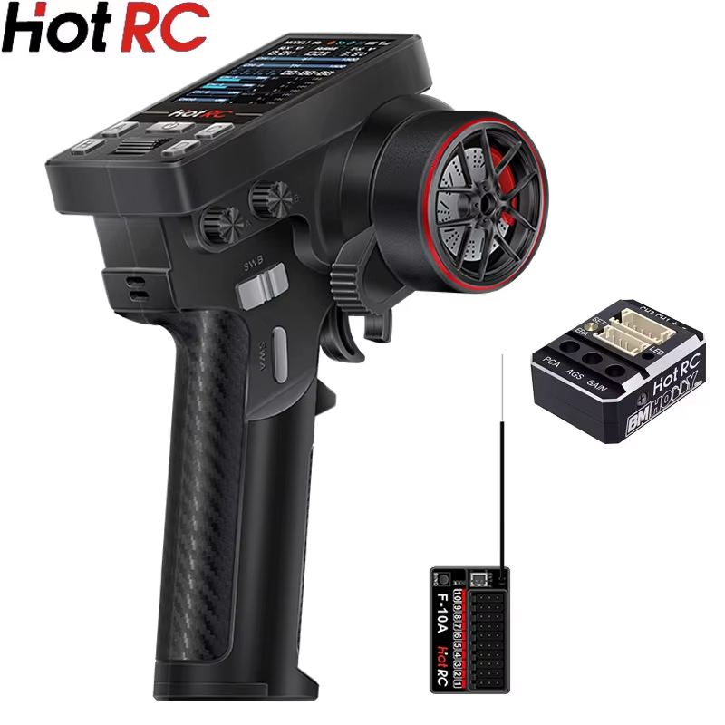 Radio Transmitter 2.4Ghz - วิทยุบังคับ HotRC CT-10B 10Ch 2.4Ghz รุ่น