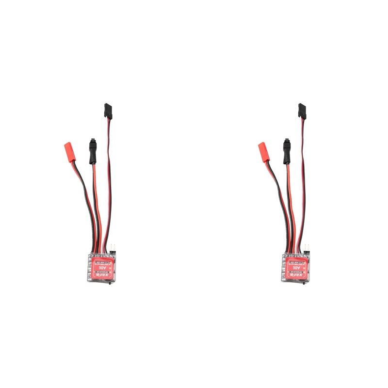 4 In 1 Esc - A49K-2X Micro-ESC 30A ตัวควบคุมความเร็วแบบมีแปรงถ่าน 2S 4-8V
