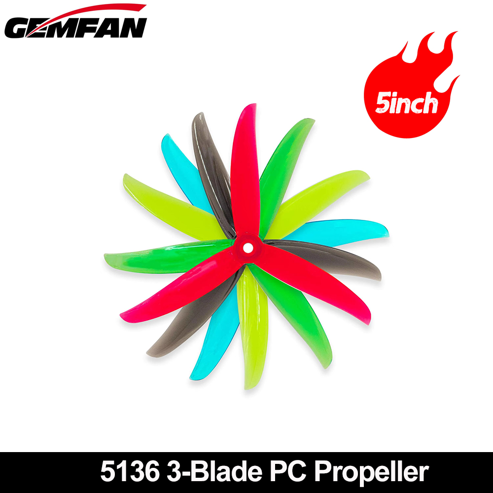 5 Inch Propeller - Gemfan VANOVER 5136 3 ใบมีด PC