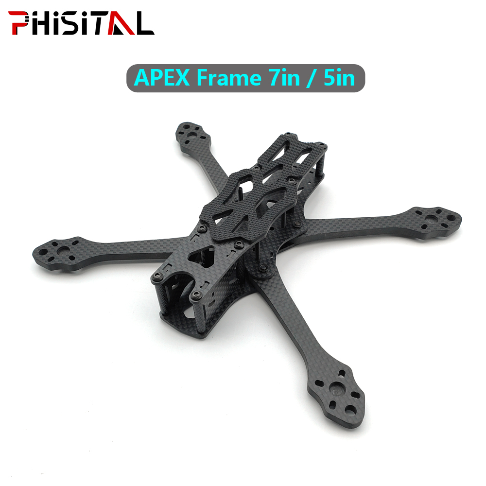 5 Inch Propeller - ชุดโครงควอดคอปเตอร์คาร์บอนไฟเบอร์ APEX ขนาด 7 นิ้ว/6 นิ้ว/5