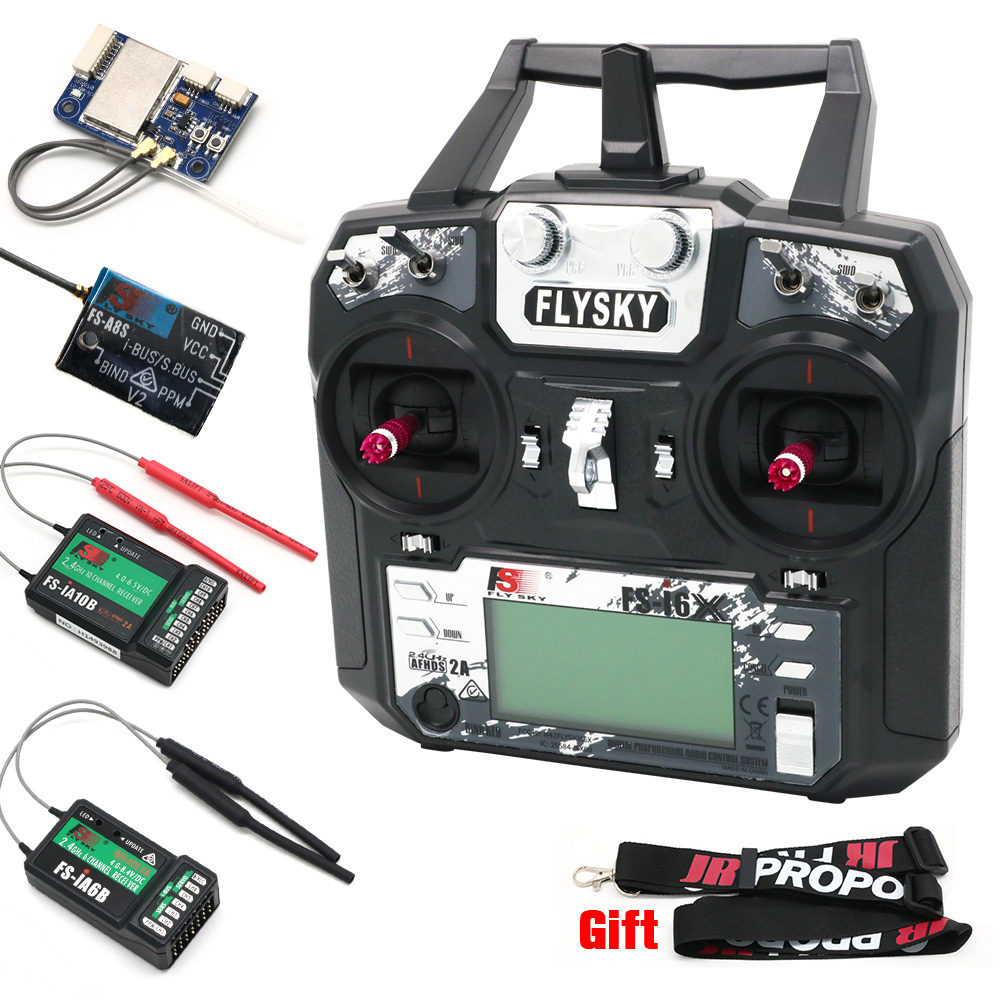 Radio Transmitter 2.4Ghz - เครื่องส่งสัญญาณ FLYSKY FS-i6X FS i6X 10CH