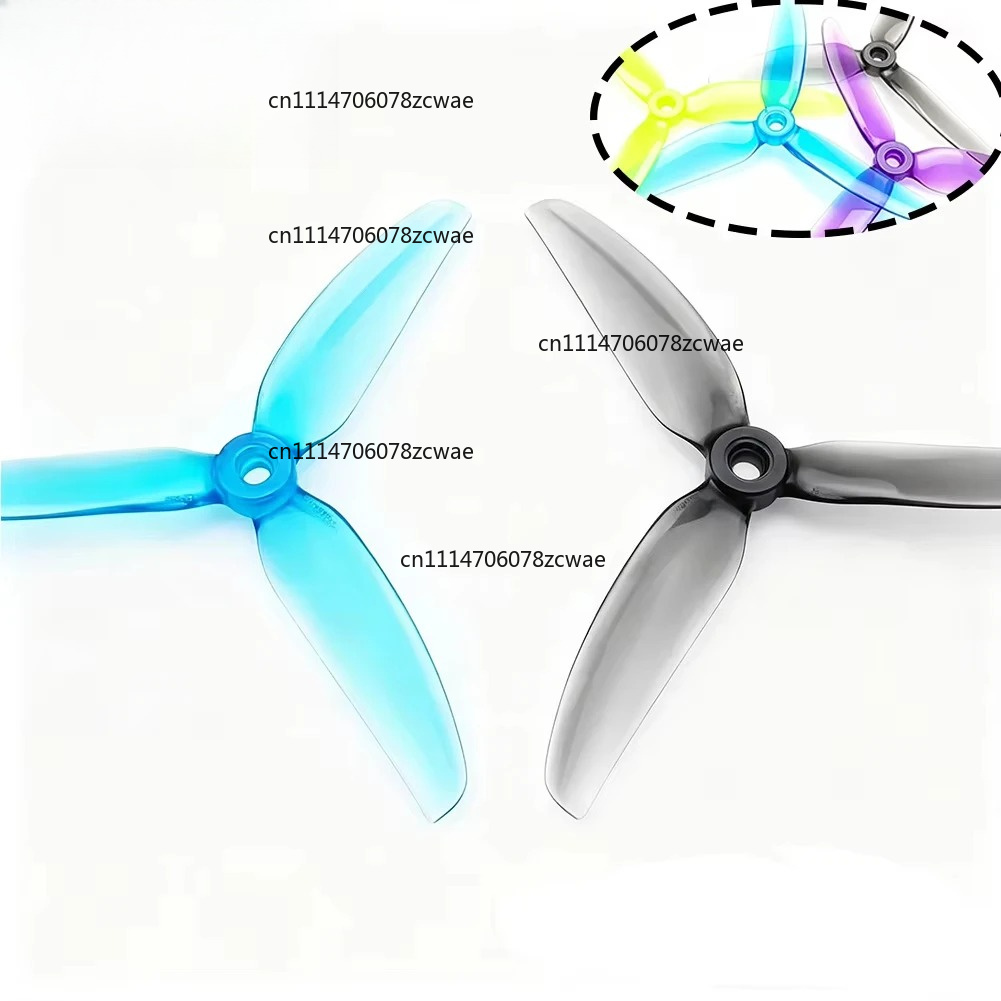 5 Inch Propeller - ใบพัดโพลีคาร์บอเนต 3 ใบพัด HQPROP 5X4.3X3 V2S