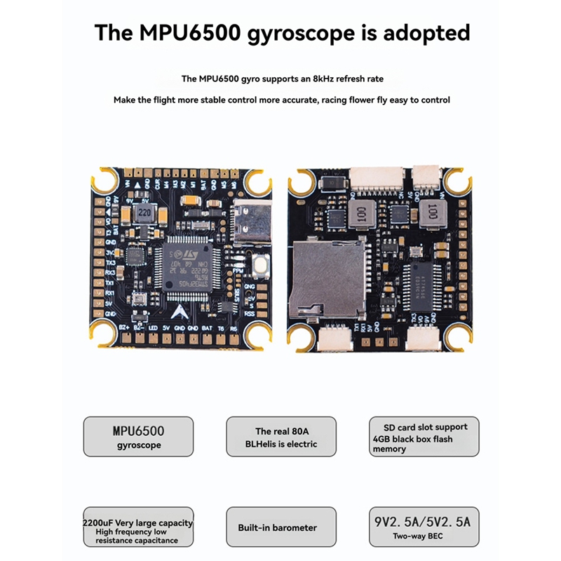 ชุดควบคุมการบินและ ESC ประสิทธ - F722 Flight Controller บทวิจารณ์และราคา