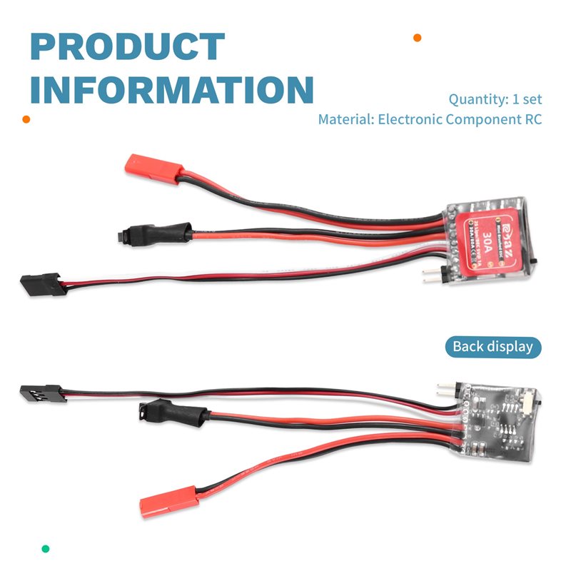 A49K-2X Micro-ESC 30A ตัวควบคุ - 4 In 1 Esc บทวิจารณ์และราคา