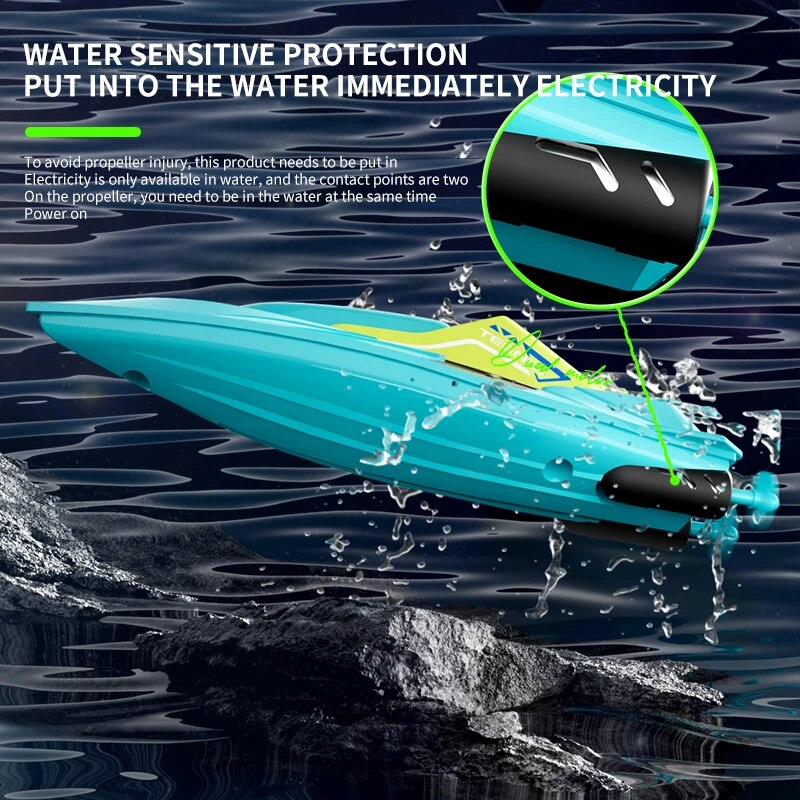 2.4G Mini RC เรือ 10 กม./ชม.เร - Radio Transmitter 2.4Ghz บทวิจารณ์และราคา