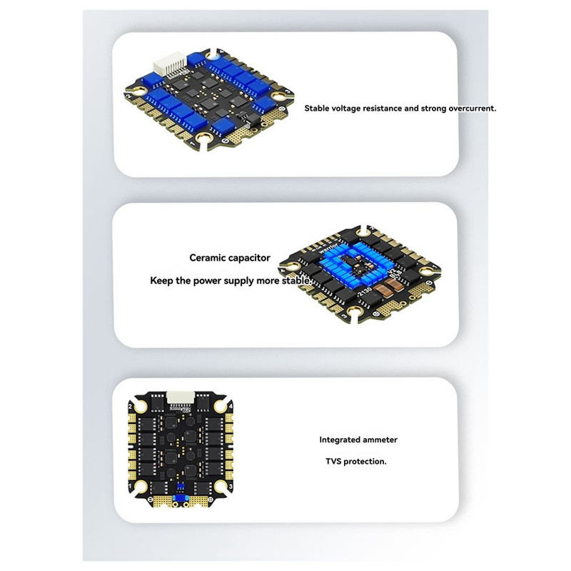 3-8S 32Bit 75A 4-IN-1 ESC AA08 - 4 In 1 Esc บทวิจารณ์และราคา
