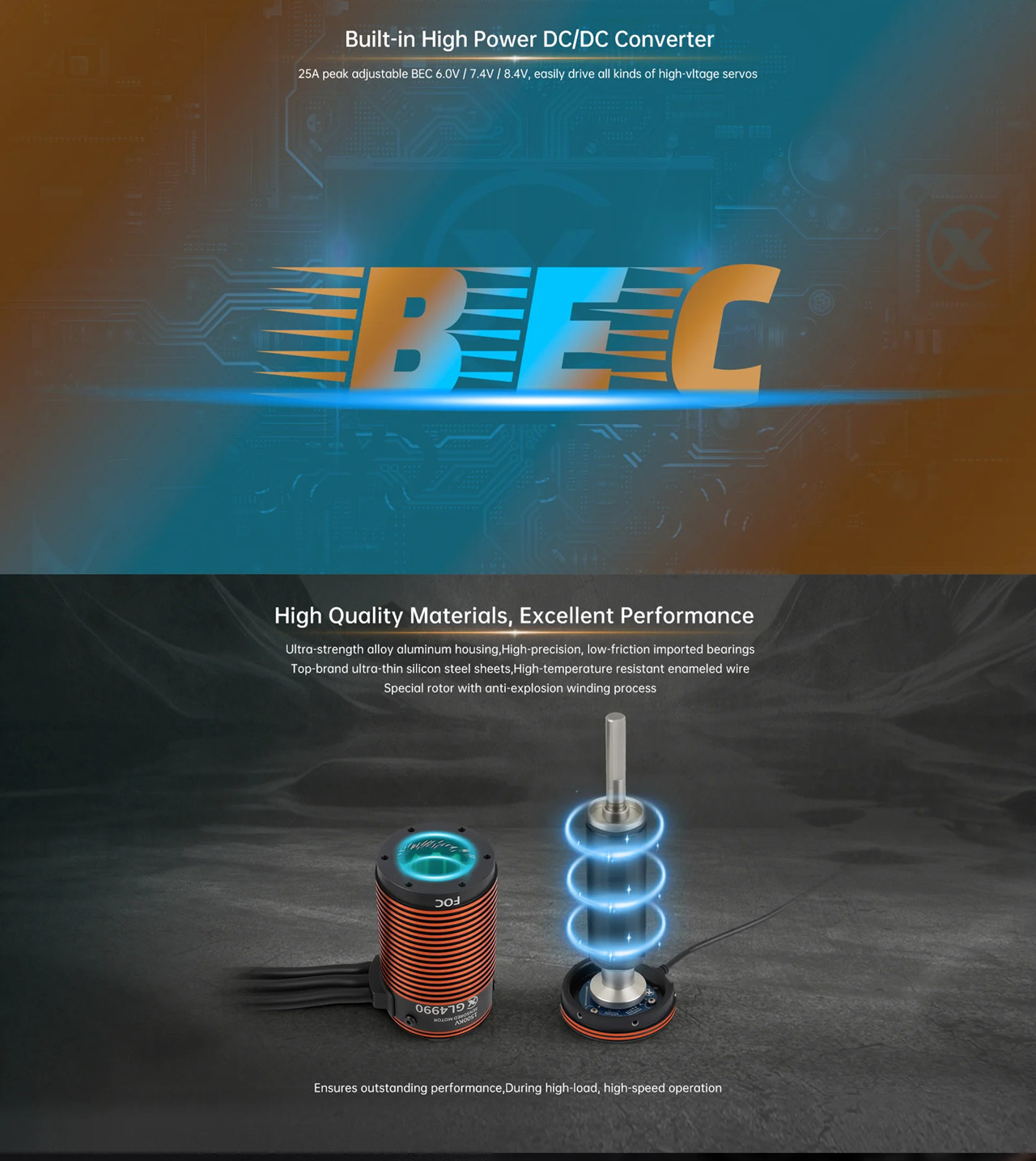 มอเตอร์ไร้แปรงถ่าน XC COMBO FO - 4 In 1 Esc บทวิจารณ์และราคา