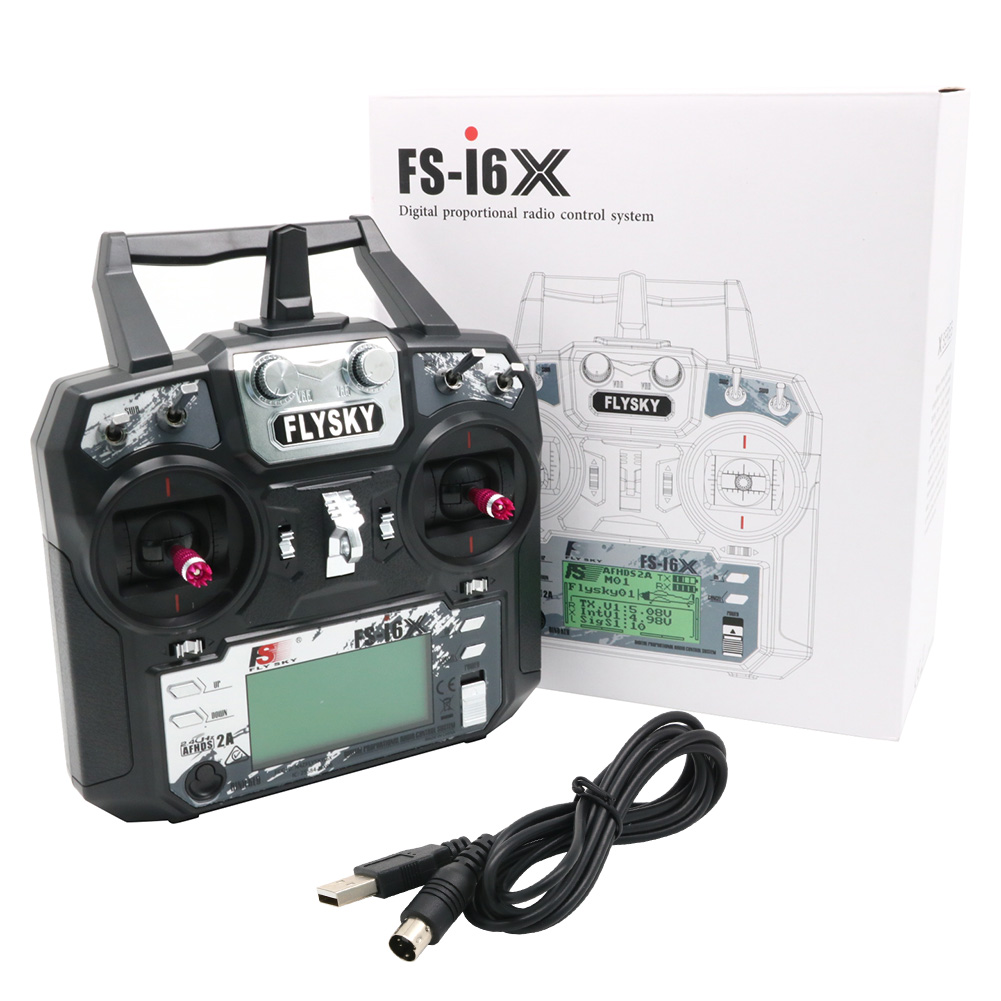 เครื่องส่งสัญญาณ FLYSKY FS-i6X - Radio Transmitter 2.4Ghz บทวิจารณ์และราคา